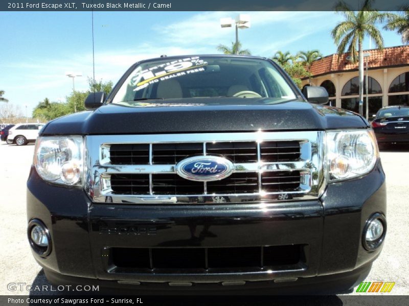 Tuxedo Black Metallic / Camel 2011 Ford Escape XLT