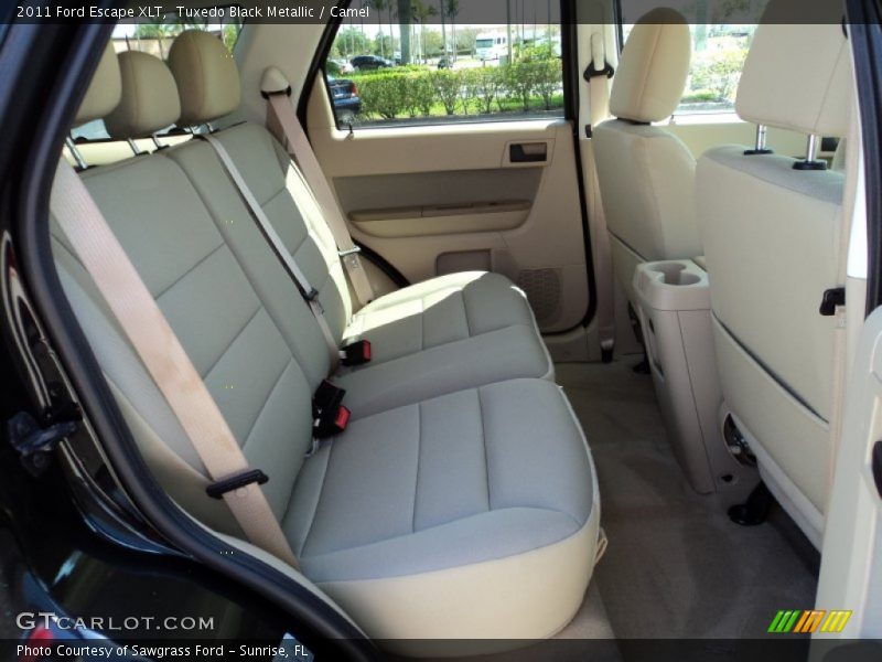 Tuxedo Black Metallic / Camel 2011 Ford Escape XLT