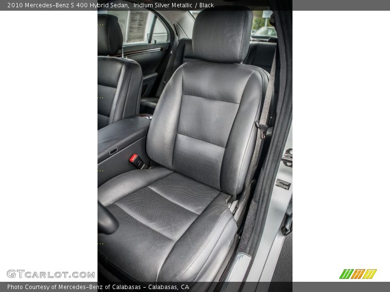 Iridium Silver Metallic / Black 2010 Mercedes-Benz S 400 Hybrid Sedan