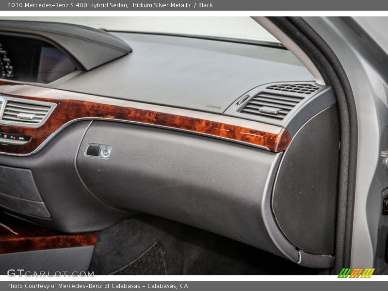 Iridium Silver Metallic / Black 2010 Mercedes-Benz S 400 Hybrid Sedan