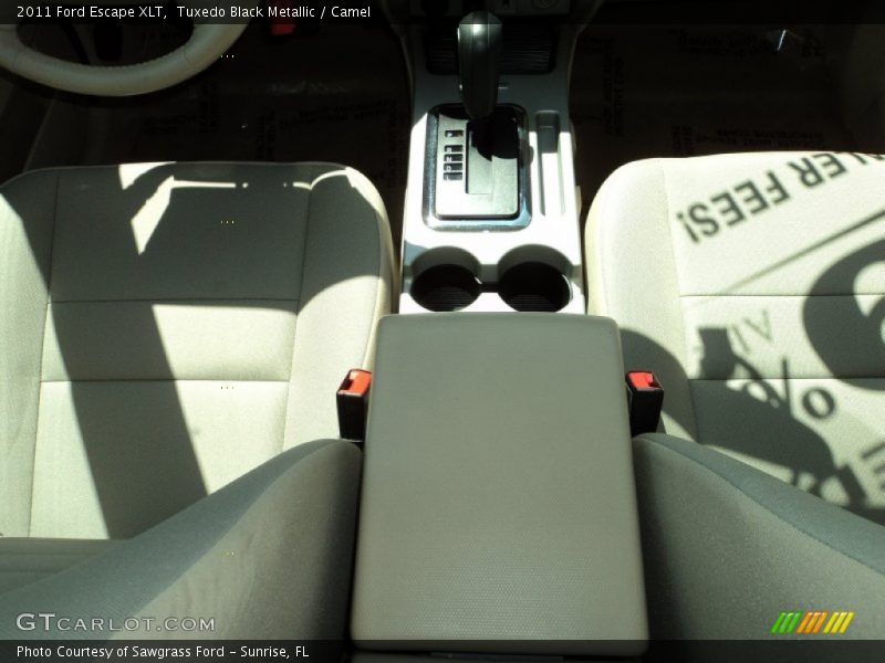 Tuxedo Black Metallic / Camel 2011 Ford Escape XLT