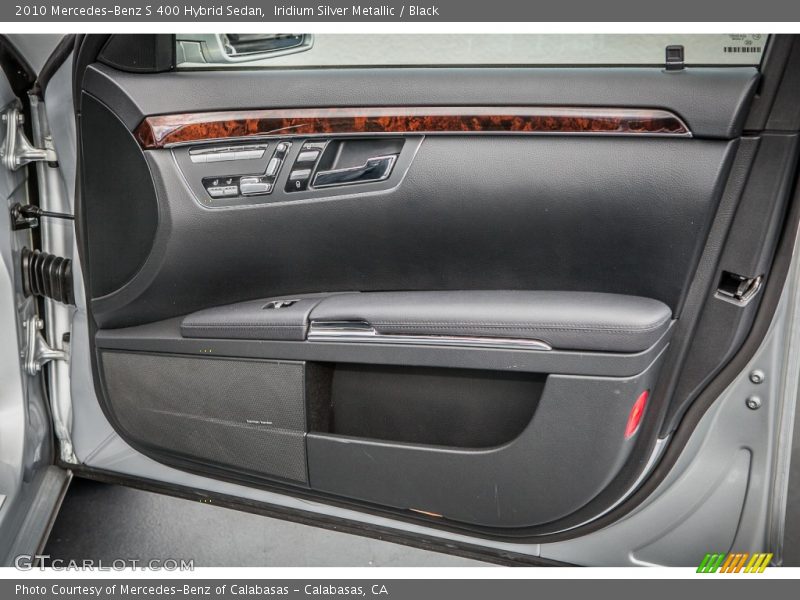 Iridium Silver Metallic / Black 2010 Mercedes-Benz S 400 Hybrid Sedan