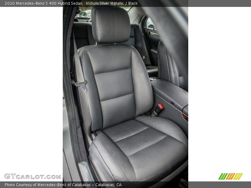 Iridium Silver Metallic / Black 2010 Mercedes-Benz S 400 Hybrid Sedan