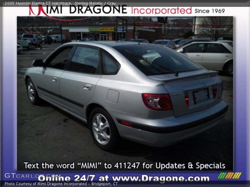 Sterling Metallic / Gray 2005 Hyundai Elantra GT Hatchback