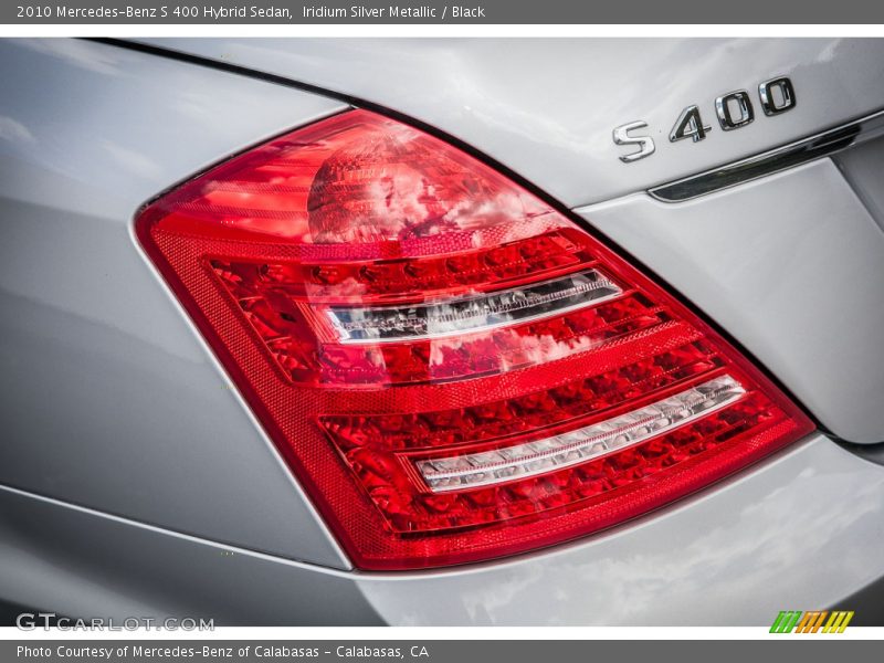 Iridium Silver Metallic / Black 2010 Mercedes-Benz S 400 Hybrid Sedan