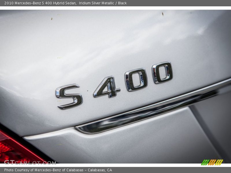 Iridium Silver Metallic / Black 2010 Mercedes-Benz S 400 Hybrid Sedan