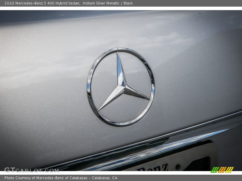 Iridium Silver Metallic / Black 2010 Mercedes-Benz S 400 Hybrid Sedan
