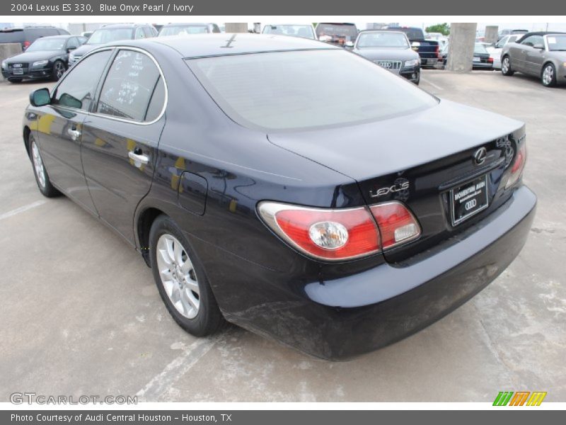 Blue Onyx Pearl / Ivory 2004 Lexus ES 330