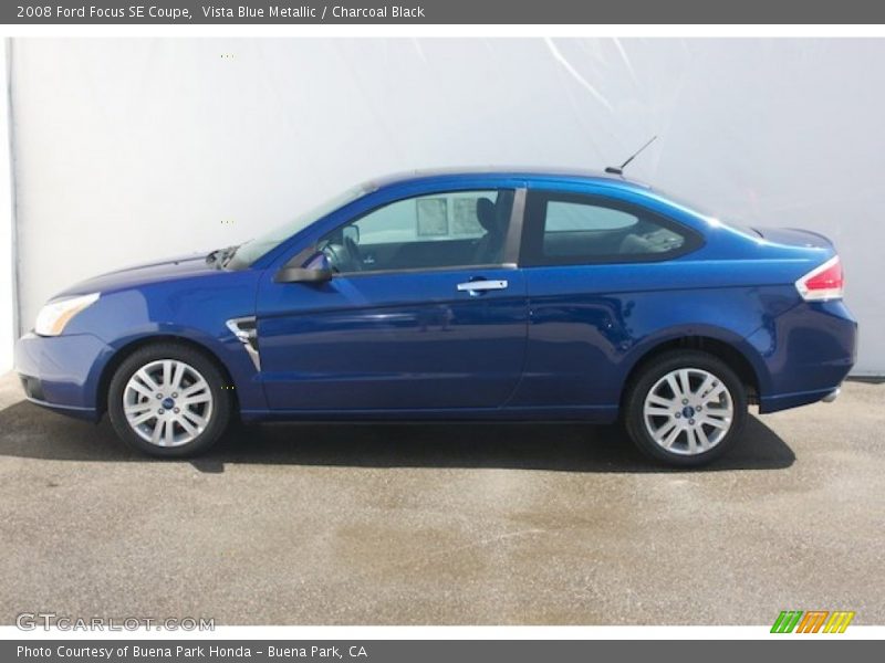  2008 Focus SE Coupe Vista Blue Metallic