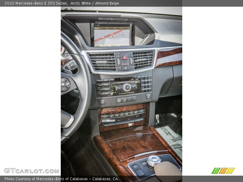 Arctic White / Almond Beige 2010 Mercedes-Benz E 350 Sedan