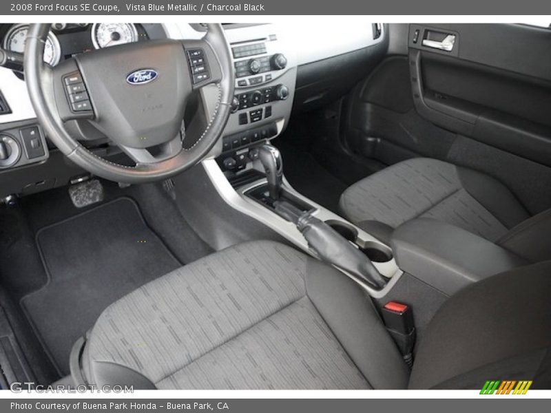 Charcoal Black Interior - 2008 Focus SE Coupe 