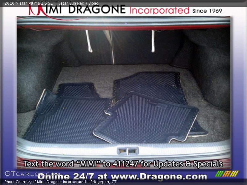 Tuscan Sun Red / Blond 2010 Nissan Altima 2.5 SL
