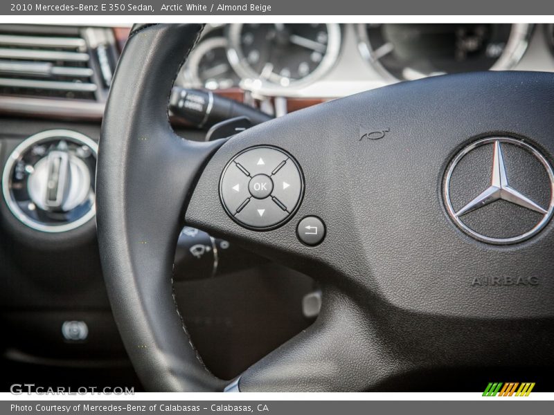 Arctic White / Almond Beige 2010 Mercedes-Benz E 350 Sedan