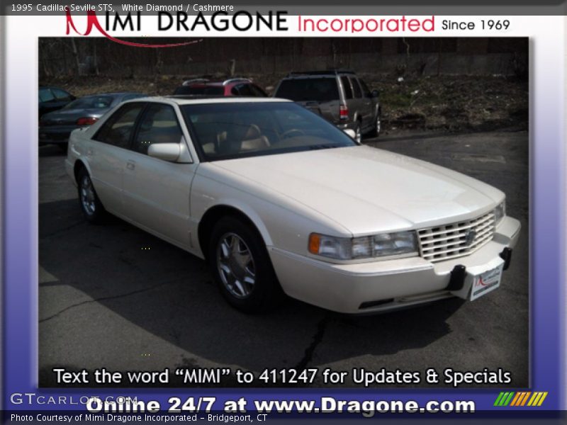 White Diamond / Cashmere 1995 Cadillac Seville STS