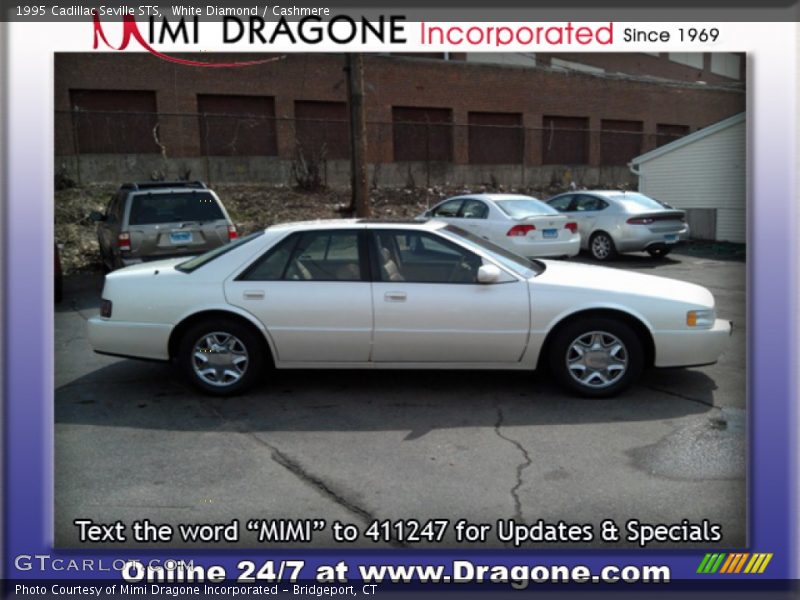 White Diamond / Cashmere 1995 Cadillac Seville STS