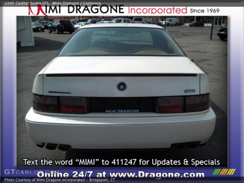 White Diamond / Cashmere 1995 Cadillac Seville STS