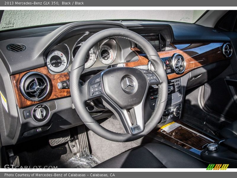 Black / Black 2013 Mercedes-Benz GLK 350