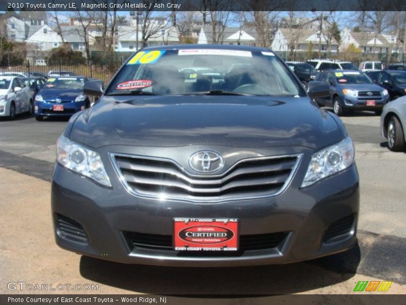Magnetic Gray Metallic / Ash Gray 2010 Toyota Camry LE