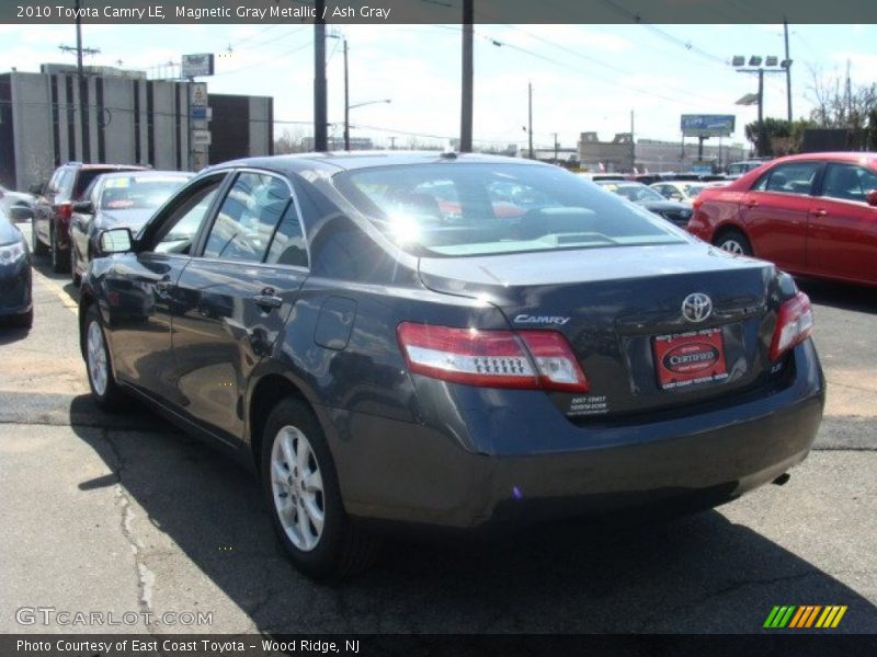 Magnetic Gray Metallic / Ash Gray 2010 Toyota Camry LE
