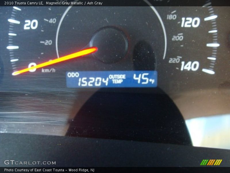 Magnetic Gray Metallic / Ash Gray 2010 Toyota Camry LE