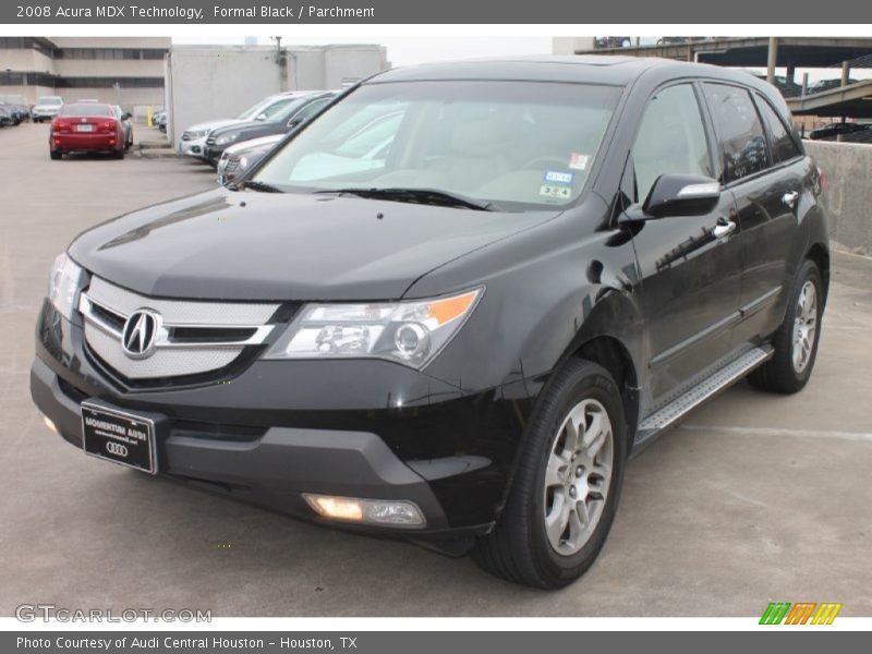 Formal Black / Parchment 2008 Acura MDX Technology