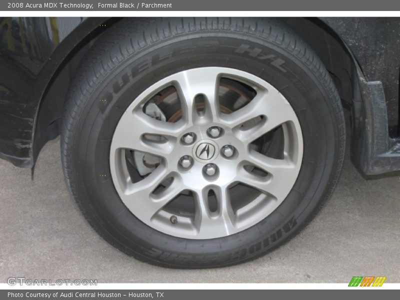 Formal Black / Parchment 2008 Acura MDX Technology