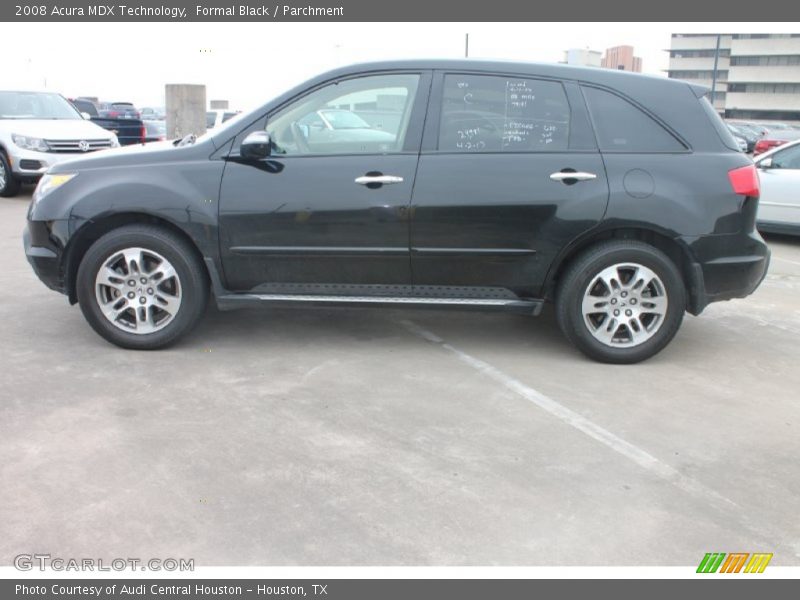 Formal Black / Parchment 2008 Acura MDX Technology