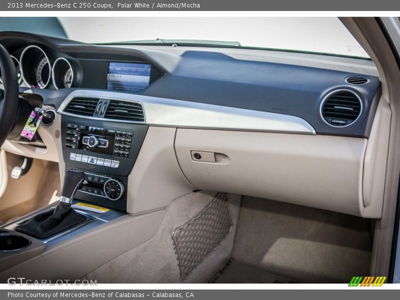 Polar White / Almond/Mocha 2013 Mercedes-Benz C 250 Coupe