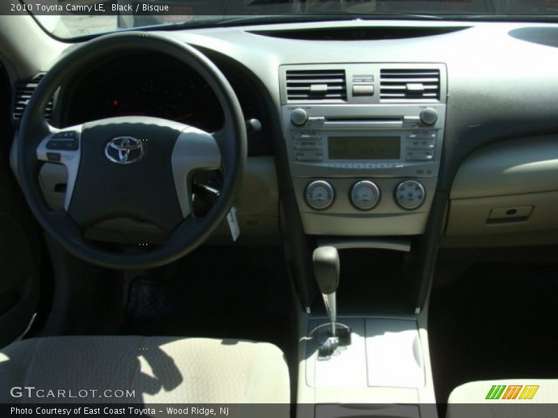 Black / Bisque 2010 Toyota Camry LE