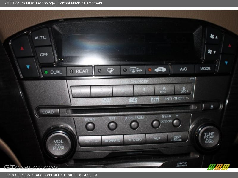 Formal Black / Parchment 2008 Acura MDX Technology