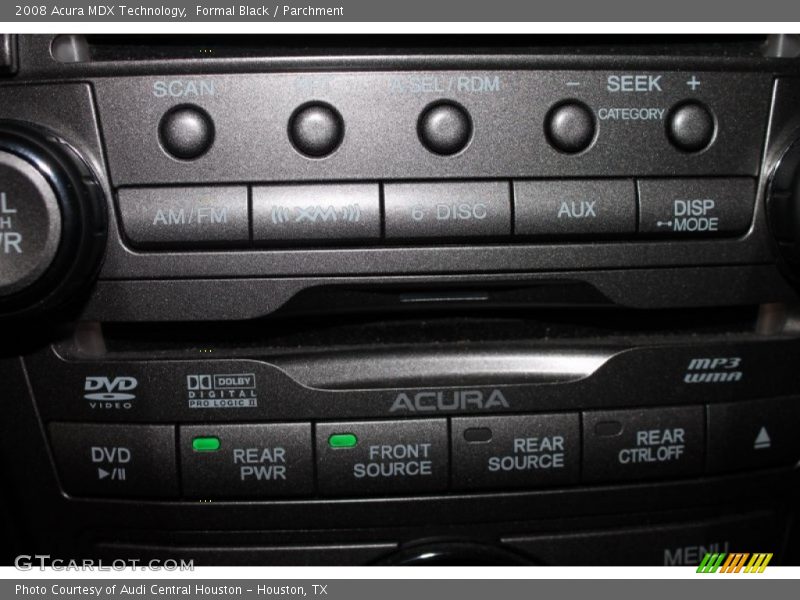 Formal Black / Parchment 2008 Acura MDX Technology