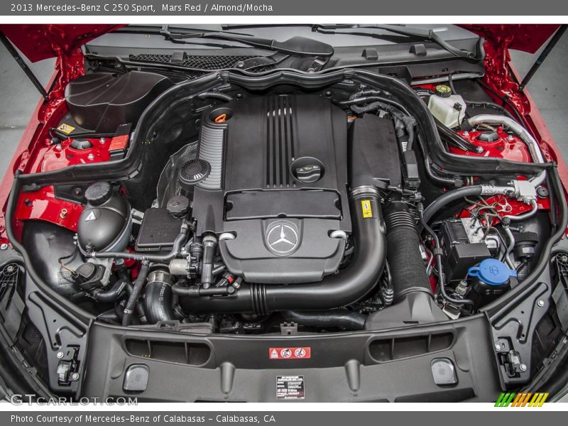  2013 C 250 Sport Engine - 1.8 Liter DI Turbocharged DOHC 16-Valve VVT 4 Cylinder