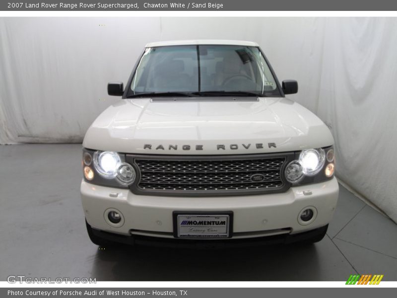 Chawton White / Sand Beige 2007 Land Rover Range Rover Supercharged