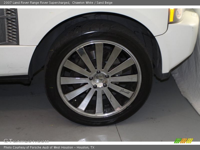 Chawton White / Sand Beige 2007 Land Rover Range Rover Supercharged