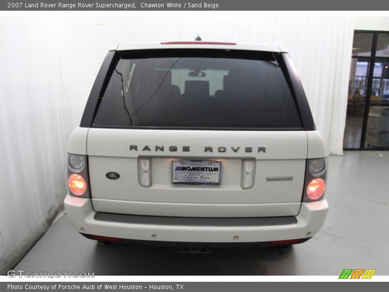 Chawton White / Sand Beige 2007 Land Rover Range Rover Supercharged