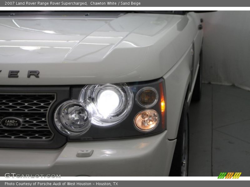 Chawton White / Sand Beige 2007 Land Rover Range Rover Supercharged