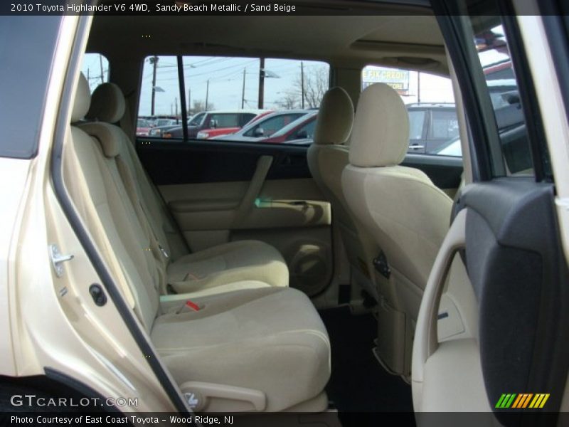 Sandy Beach Metallic / Sand Beige 2010 Toyota Highlander V6 4WD