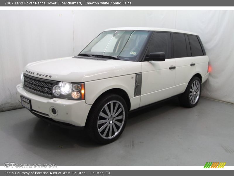 Chawton White / Sand Beige 2007 Land Rover Range Rover Supercharged