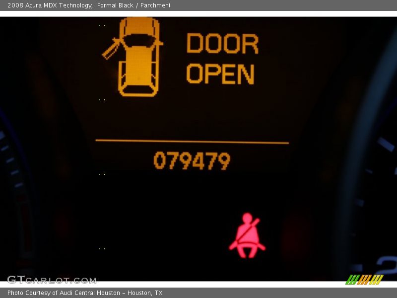 Formal Black / Parchment 2008 Acura MDX Technology