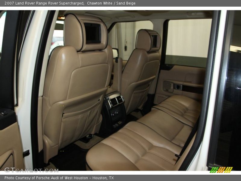 Chawton White / Sand Beige 2007 Land Rover Range Rover Supercharged