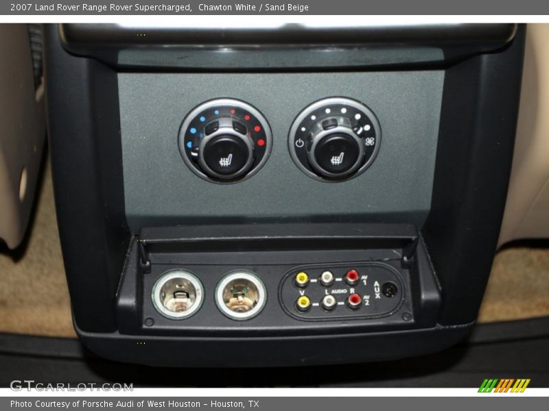 Chawton White / Sand Beige 2007 Land Rover Range Rover Supercharged