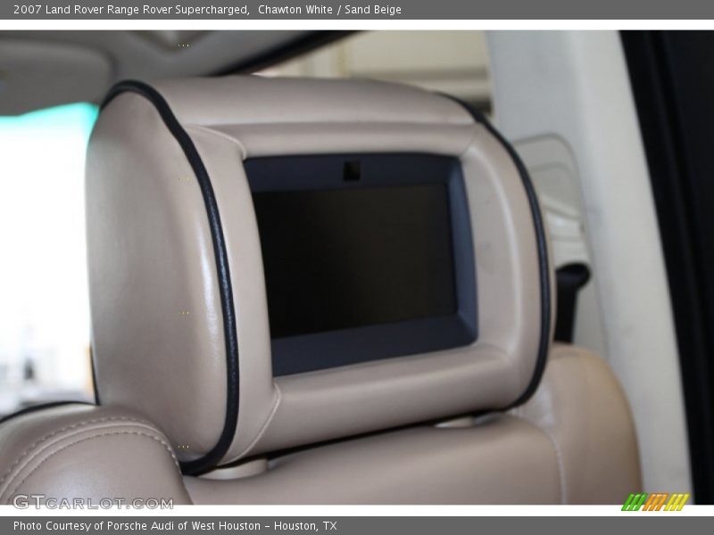 Chawton White / Sand Beige 2007 Land Rover Range Rover Supercharged