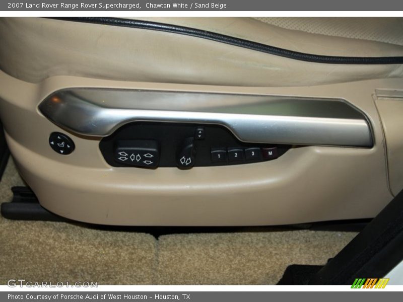 Chawton White / Sand Beige 2007 Land Rover Range Rover Supercharged