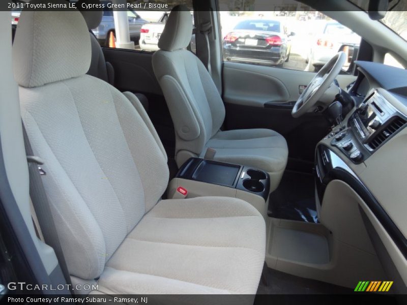  2011 Sienna LE Bisque Interior