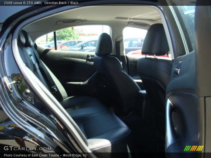Obsidian Black / Black 2008 Lexus IS 250 AWD