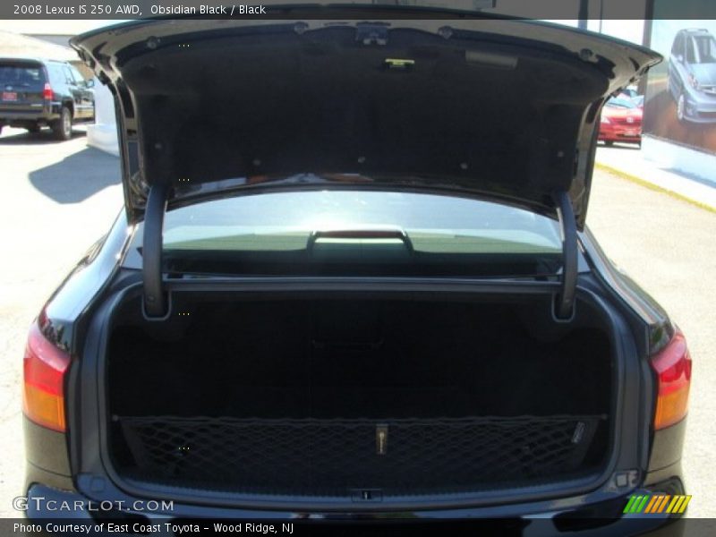 Obsidian Black / Black 2008 Lexus IS 250 AWD