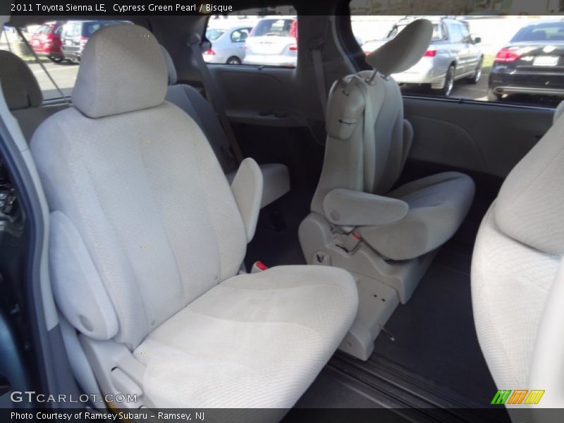 Cypress Green Pearl / Bisque 2011 Toyota Sienna LE