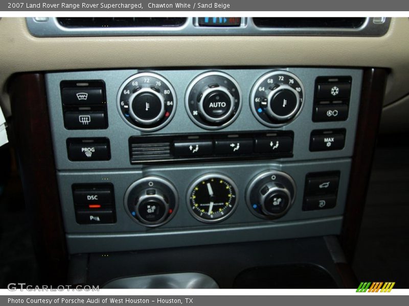 Chawton White / Sand Beige 2007 Land Rover Range Rover Supercharged