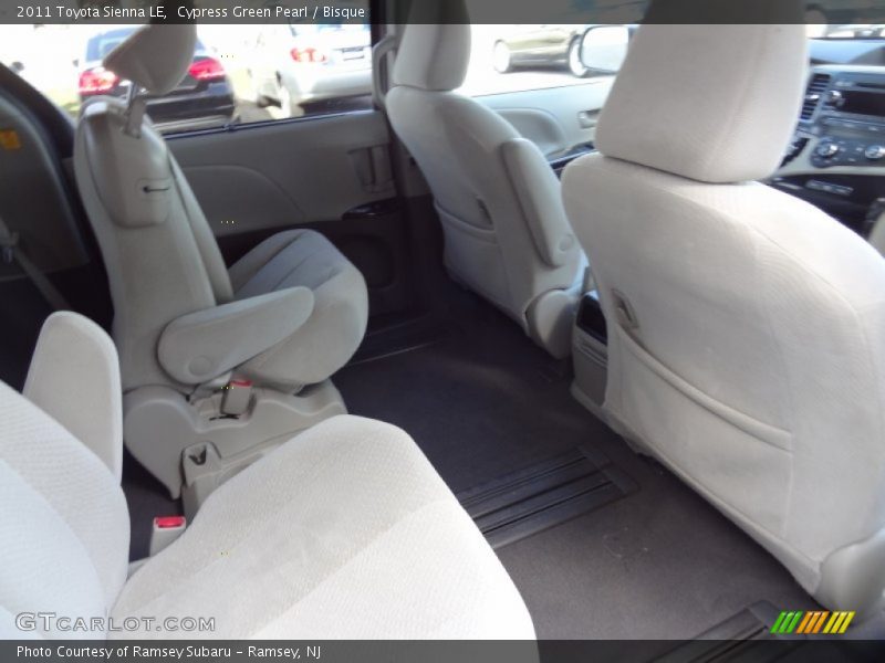 Cypress Green Pearl / Bisque 2011 Toyota Sienna LE