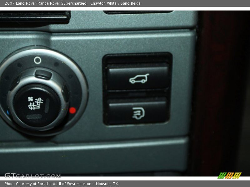 Chawton White / Sand Beige 2007 Land Rover Range Rover Supercharged